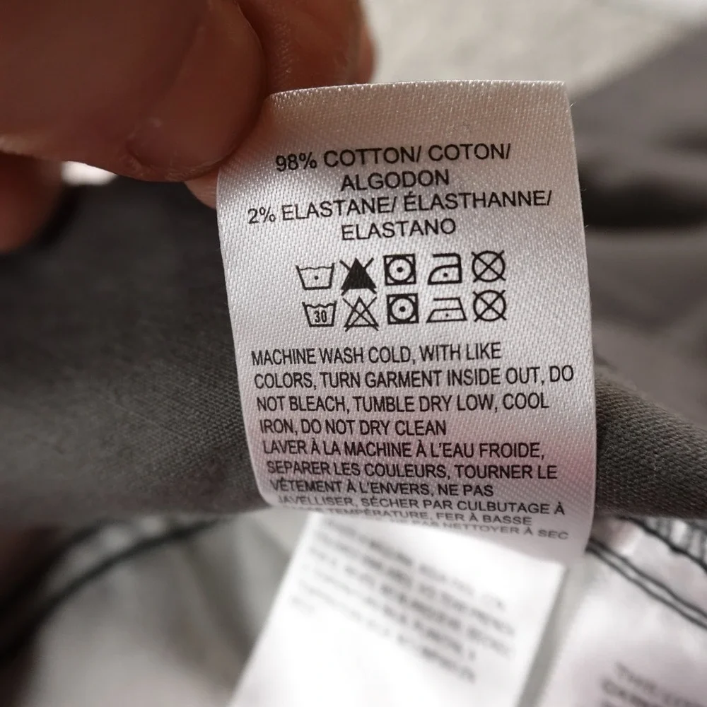 NEW Lucky Brand Jeans Mens‎ 30X30 Gray Denim Pants 223 Straight Stretch Preppy